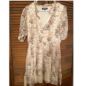 Misguided floral dress